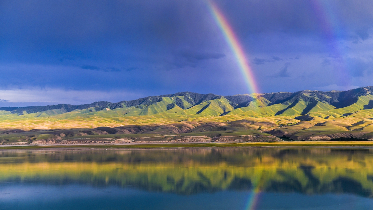 扶贫印记｜彩虹下的村庄