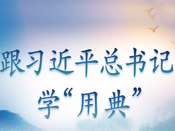 跟习近平总书记学&ldquo;用典&rdquo;