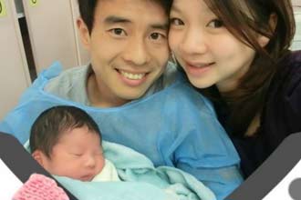 孙祥晒亲子照秀幸福 萝莉女友变身性感辣妈[组图]