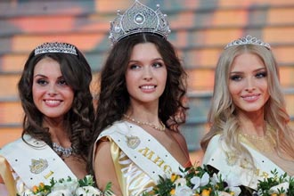 高清-走进俄罗斯选美大赛 美女如云纤长美腿倾全场