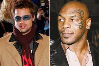 曝布拉德皮特曾与泰森前妻偷情 被拳王捉奸在床 图