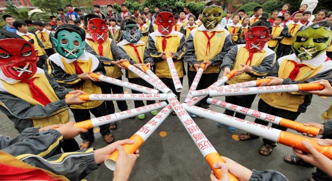 戒烟宣传迎接&ldquo;世界无烟日&rdquo;