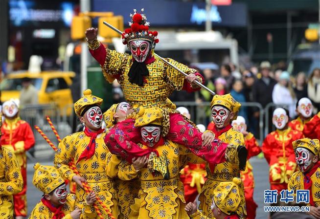 百猴闹新春 纽约大拜年