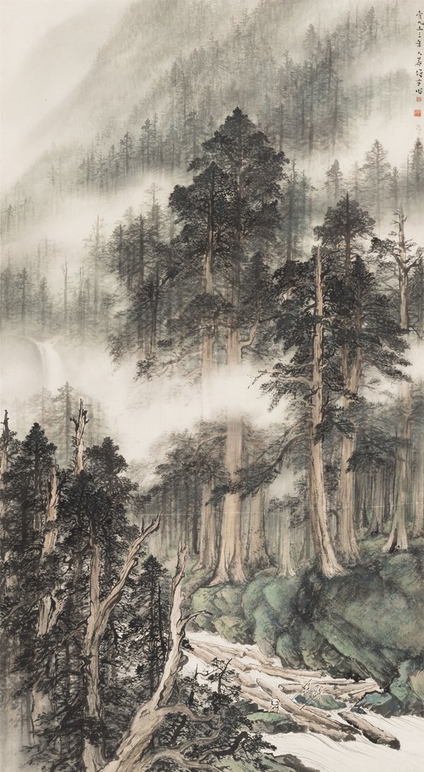 "丹青百作绘辉煌:中展典藏近现代中国画名家精品展"在深圳举办 "丹青