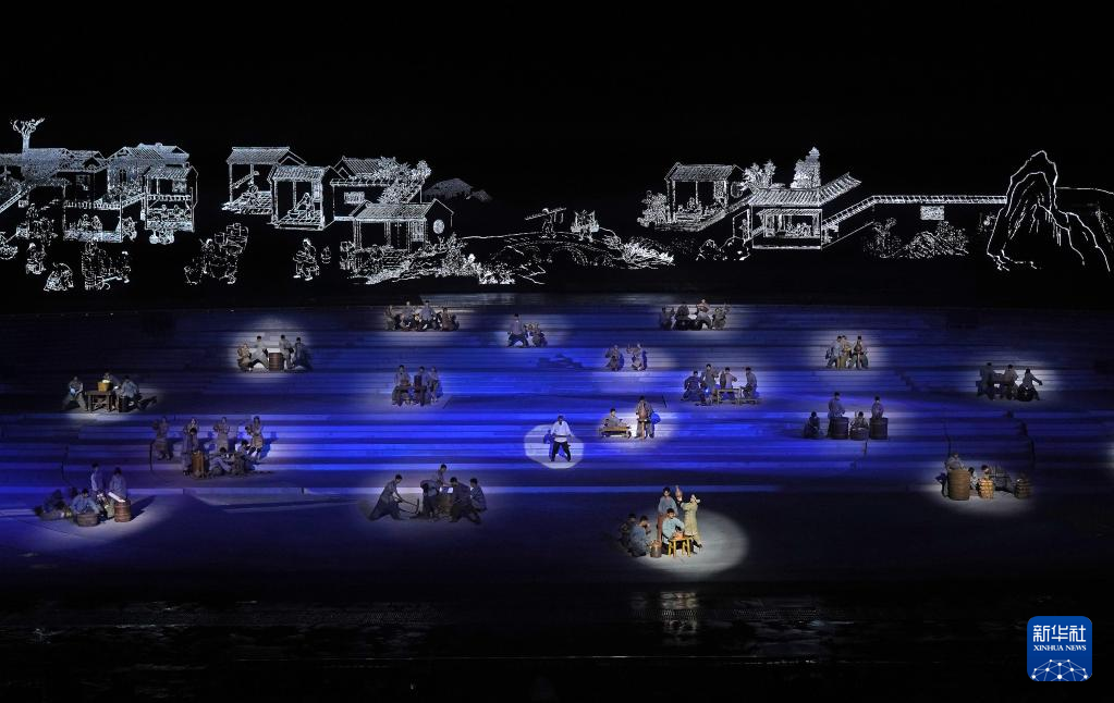 大型山水实景演出china亮相瓷都景德镇