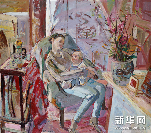 生命与爱 闫平母与子系列作品欣赏-新华网