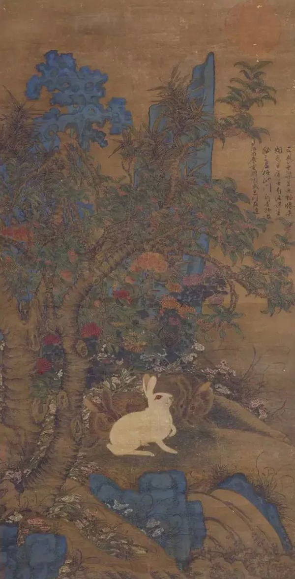 迎新春赏名画中的兔子
