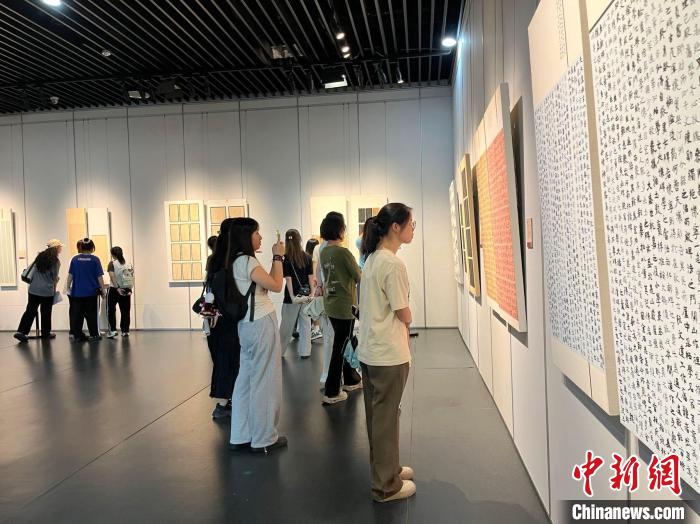 “与古为新”全国第三届书法临帖作品展览(广西巡展)亮相南宁-新华网