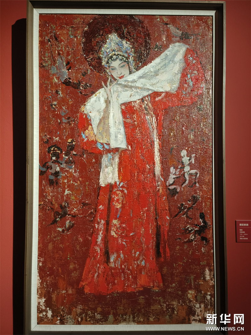 “戏韵丹青”国家大剧院戏曲油画作品邀请展精彩作品欣赏-新华网