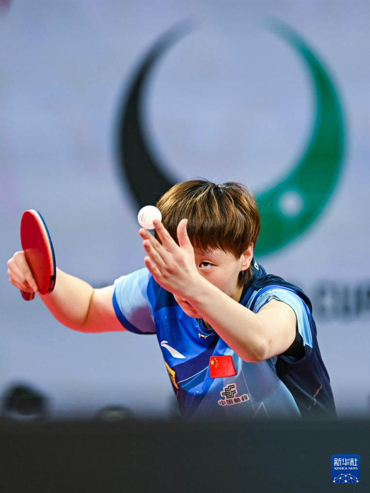 乒乓球——混合团体世界杯:中国队胜斯洛伐克队