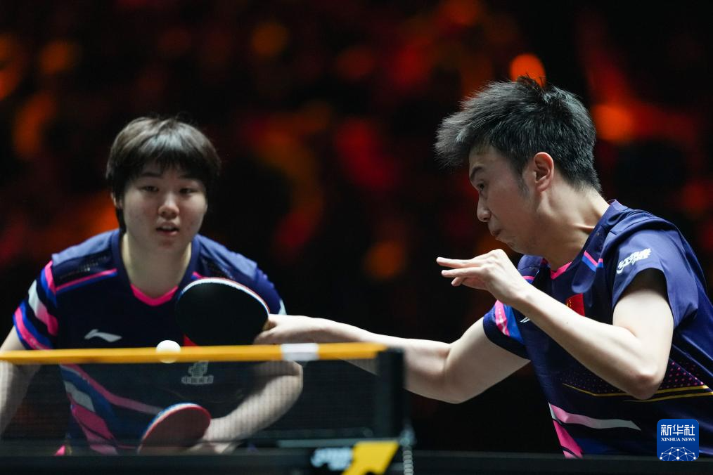 乒乓球——WTT中国大满贯赛:陈垣宇/蒯曼晋级混双八强-新华网