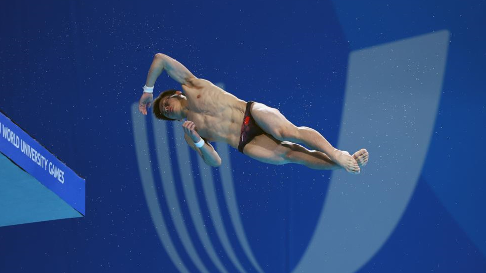 成都大运会｜跳水&mdash;&mdash;混合团体：黄子淦/王伟莹夺冠