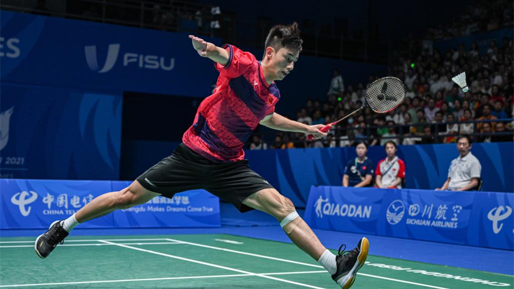 成都大运会｜羽毛球&mdash;&mdash;王正行获男单冠军