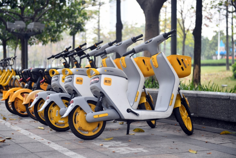 助力绿色出行一辆美团电单车净减碳量超半吨
