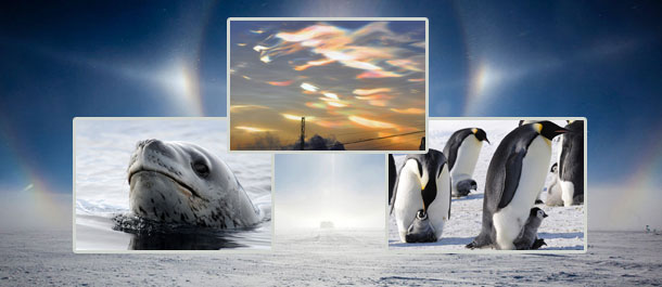 冰下湖泊藏1400万年时间 南极洲科学考察高清图像