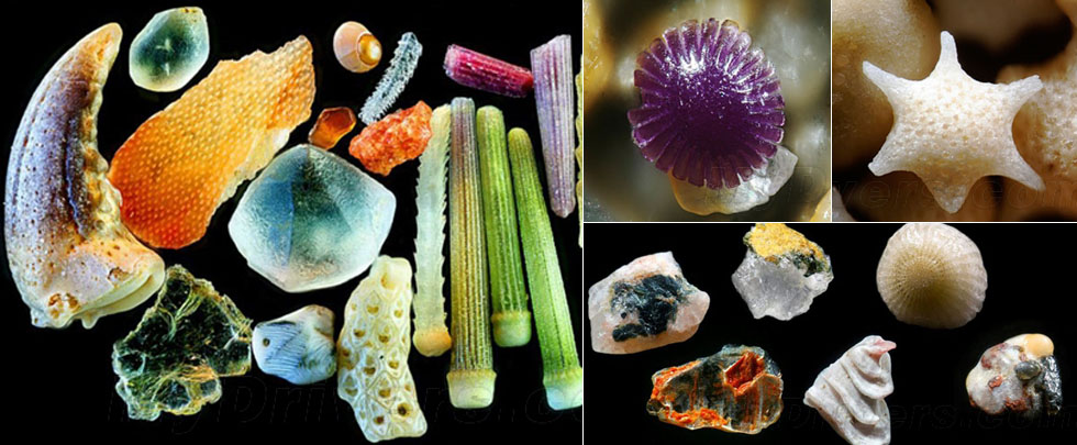 被放大300倍的沙子美到让人惊叹