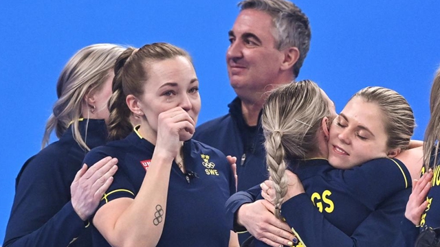 冰壶女子铜牌赛：瑞典队胜瑞士队