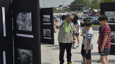 纪念抗战胜利70周年 &ldquo;血写的历史&rdquo;图片展在韩国展出