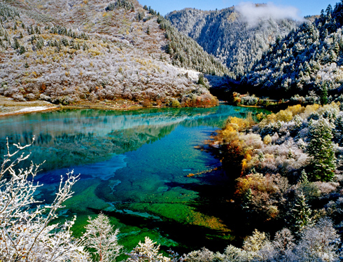 阿坝州九寨沟县 九寨依然美丽
