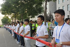 2015兰州马拉松服务感动户外达人