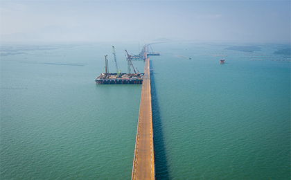 黄茅海跨海通道全线动工建设