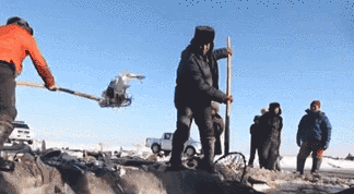 吉林：2020查干湖冬捕&mdash;&mdash;小渔村的冰雪经济大文章