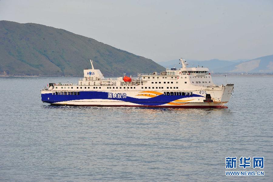 （国际&middot;新华直击）（1）中国赴越接返中方人员先期船队抵达越南永安港