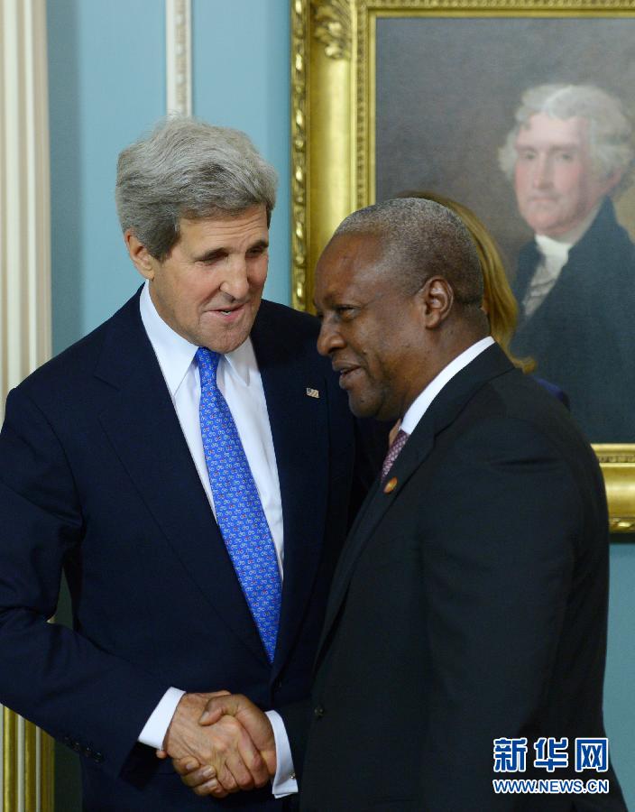 （国际）（1）美国和加纳签署经贸大单