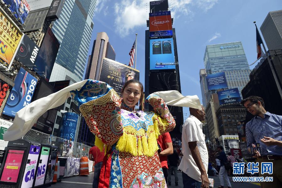 （国际）（5）梅派京剧演员纽约重走梅兰芳巡演之路
