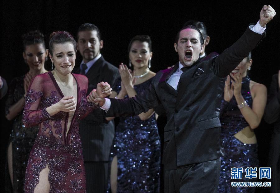 实拍阿根廷探戈世锦赛冠军精彩舞姿组图