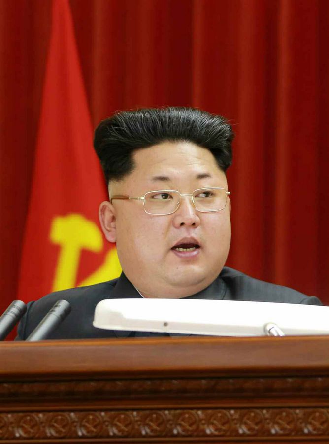 金正恩出席朝鲜劳动党中央政治局扩大会议(高清组图)