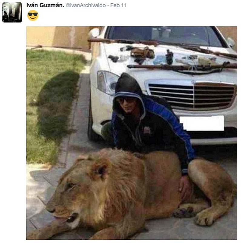 墨西哥越狱大毒枭儿女高调炫富组图