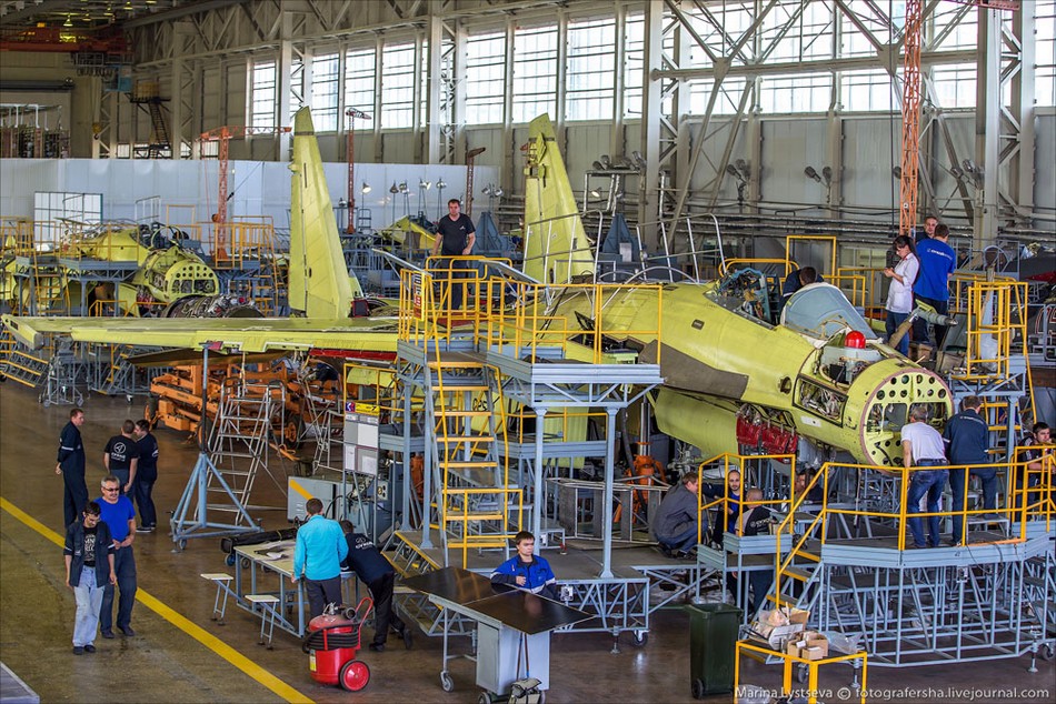 俄公开苏35先进生产线 中国型号或从这里出厂