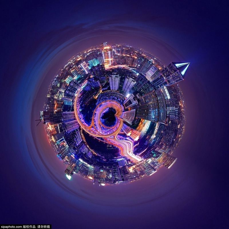 英国摄影师展现超震撼城市微星球景观高清组图