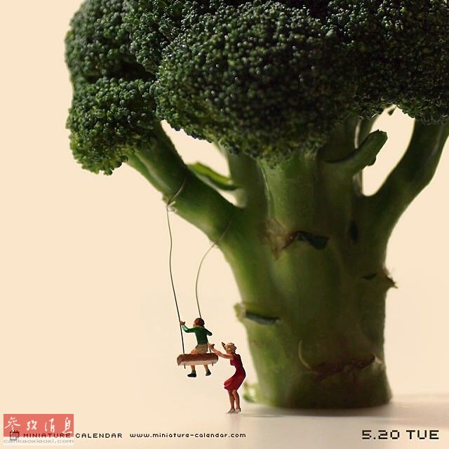 日本艺术家用5年时间造小人国高清组图