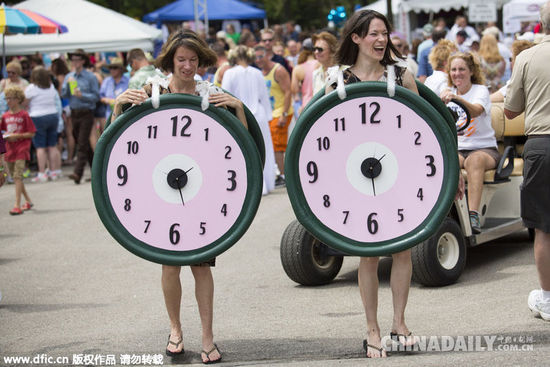 &ldquo;遇见另一个自己&rdquo;--美国俄亥俄州举办&ldquo;双胞胎节&rdquo;