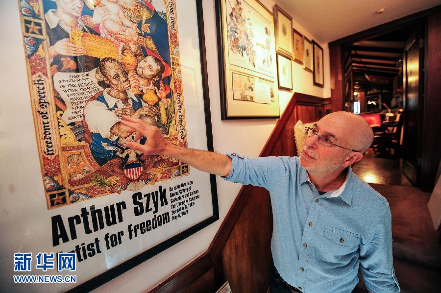（国际&middot;图文互动）（3）二战漫画家亚瑟&middot;希克和&ldquo;一个人的军队&rdquo; 