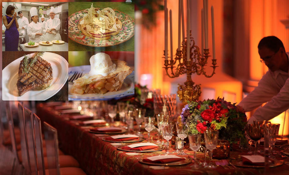 顶级夜宴奥巴马请谁吃大餐高清组图