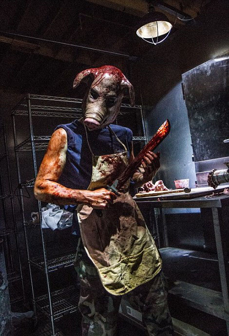 探秘全球最恐怖鬼屋进入前需签声明组图