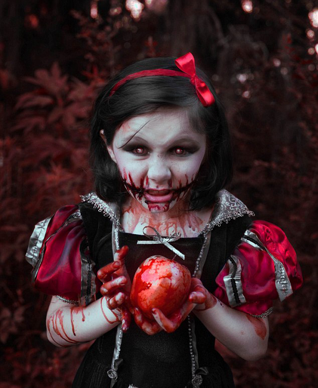 摄影师拍摄恐怖儿童照令人胆寒【组图】