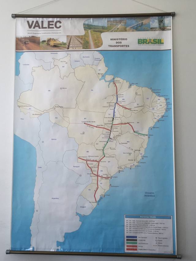 巴西希望借鉴中国铁路建设经验