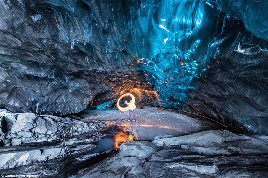 摄影师冰川内拍摄绝美照片
