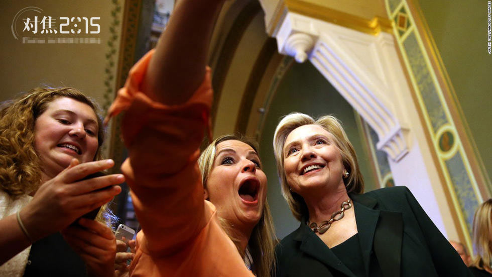 CNN评出2015年趣味自拍照