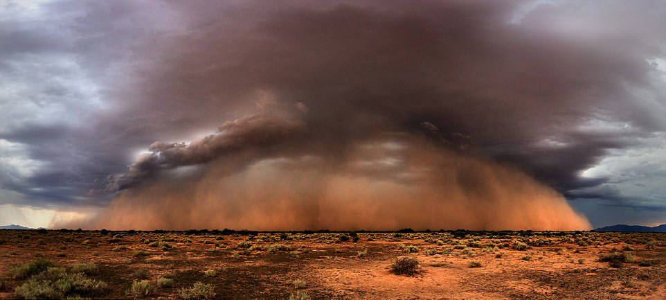 镜头记录美国"龙卷风走廊"残酷风暴中的极致美景(高清组图)