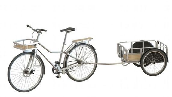 宜家推自行车：车链永不生锈