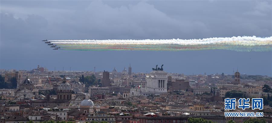 （国际）（3）意大利举行国庆70周年庆典