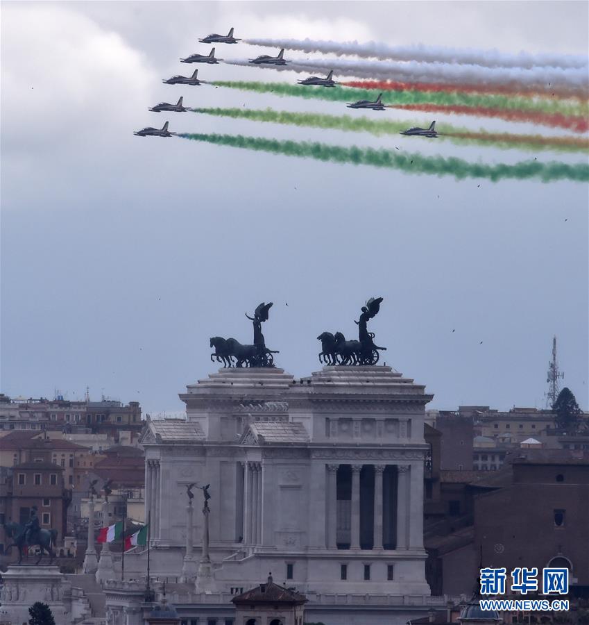 （国际）（1）意大利举行国庆70周年庆典