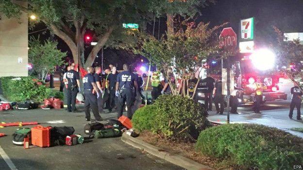 普京向奥巴马致慰问电:奥兰多枪击案是野蛮犯罪行为