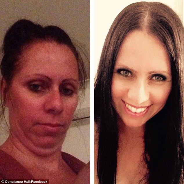 自拍照美丑对比!澳女子透露自拍技巧(组图)