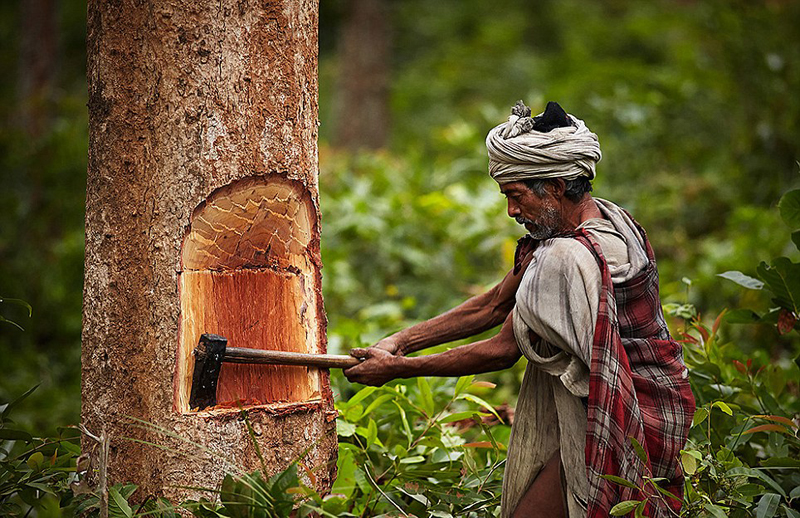 最后的狩猎人:探访尼泊尔原始部落(组图)